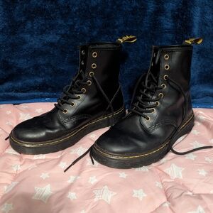 Dr. Martens Black Brookline Chukka Unisex Boots